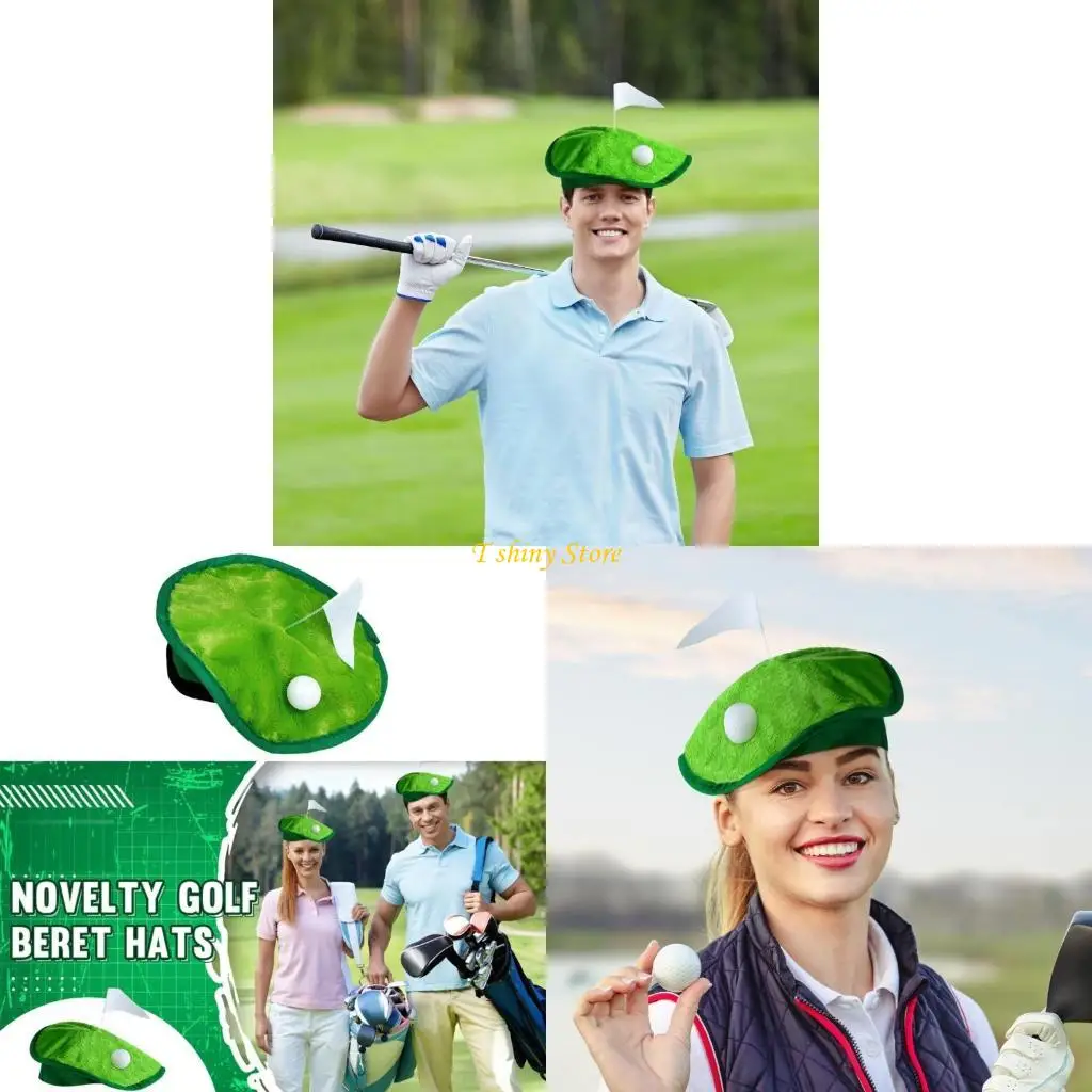 

N58F Stylish Golfer Hat Fashion Headgear for Outdoor Activity and Gatherings