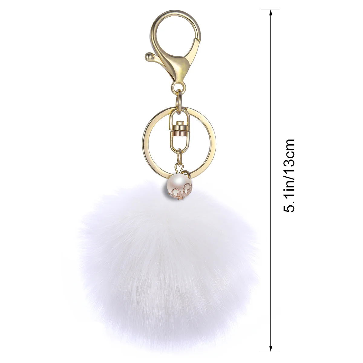 المفاتيح الكرة بلون لينة بوم بوم قلادة لحقيبة يد السيارة الزخرفية سحر جميل هدية فكرة حقيبة قلادة التبعي #5