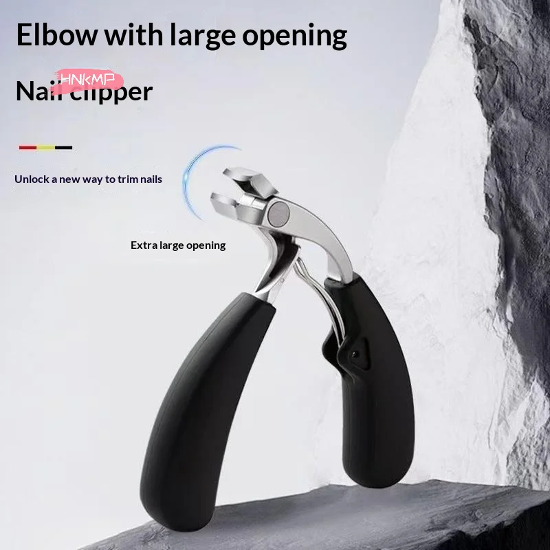 Heavy-Duty Nail Clippers for Thick Hard Toenails Wide Arc Blad-e Manicure Scissors Prevent Splashing Fingernail Cutter