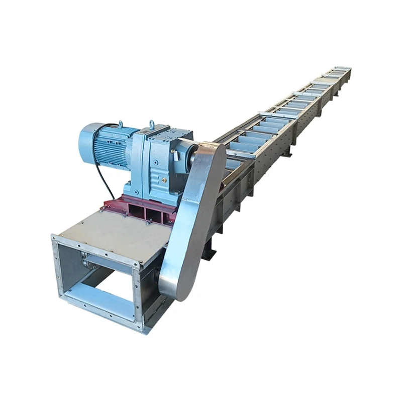 2024 For Feed Powder or Pellet Level Drag Chain Scraper Conveyor