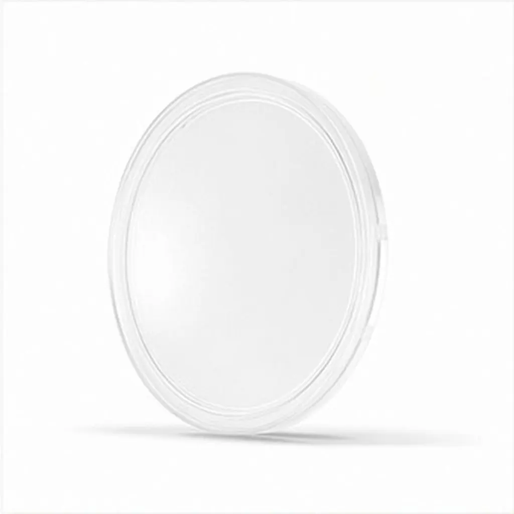 2pcs Round Removable Clear Acrylic Lamp Shade Dust Cover for Ceiling Pendant Light – Dustproof Protector