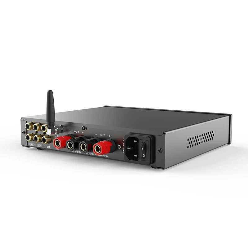 Smsl-Bluetooth 5.0ハイパワーアンプ,2.1オーディオシステム,165W x 2 btl,330w sdb,特許取得済みのサウンドエフェクト,サブウーファー