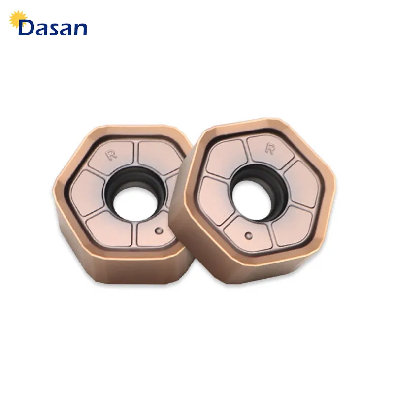 10pcs HNGX0906ANSN-R Carbide Inserts Mlling for Stainless Steel