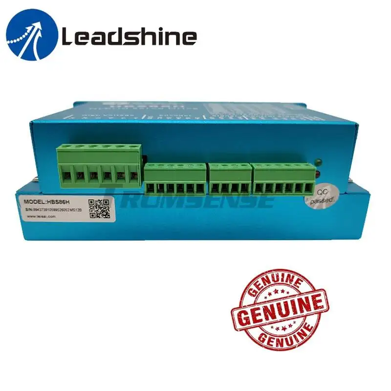 Leadshine HBS86H Hybrid Servo Drive with Fan 20 to 70V AC or 30 to 200V DC Dual Power Supply Updated from Old HBS86 or HBS806