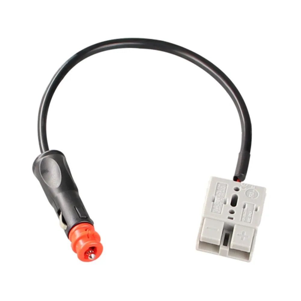 Reliable Auto Accessory Connection For Anderson to Socket Adapter Rated at Up to 50A with Convenient Cord Length of Half Meter