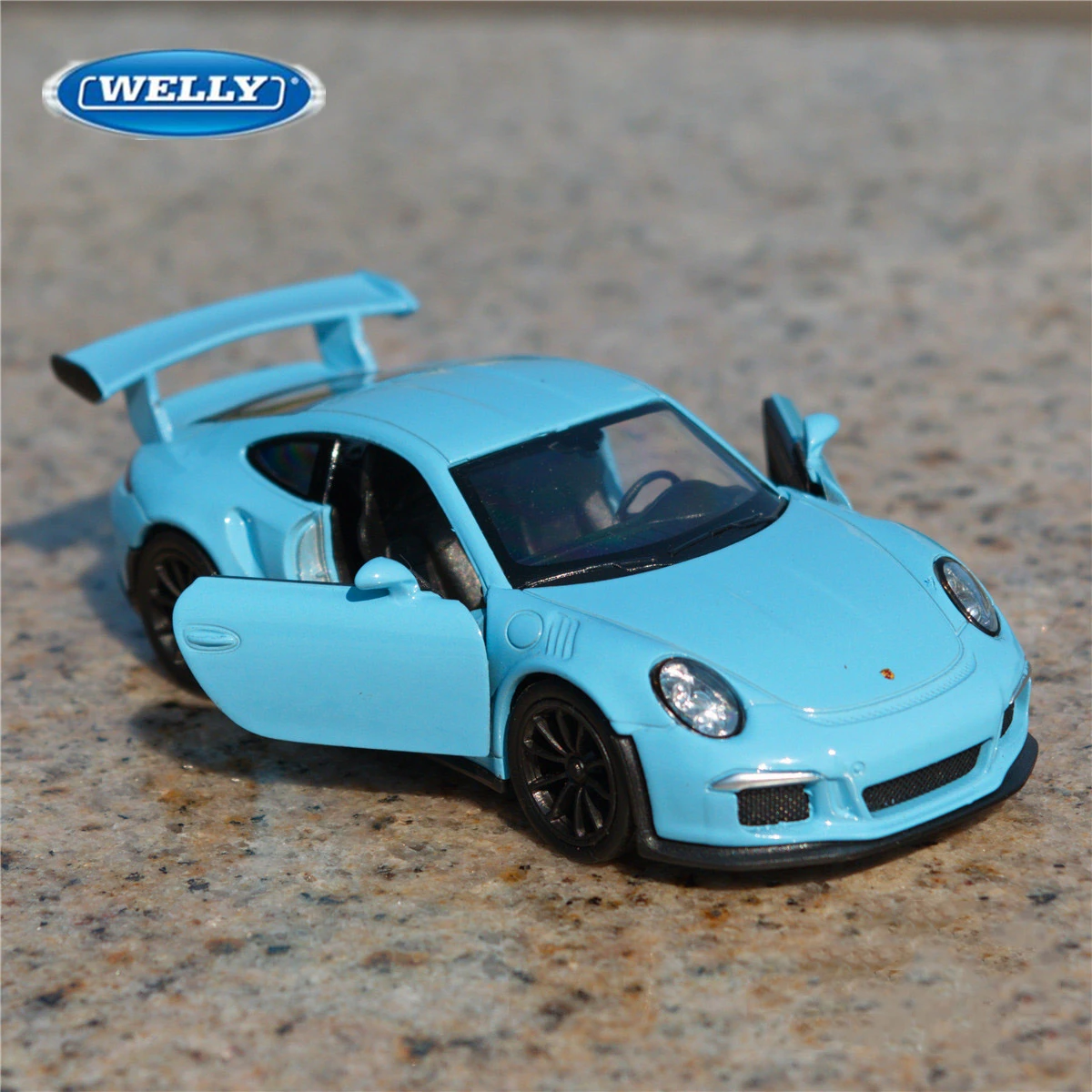 

WELLY 1:36 2016 Porsche 911 GT3 RS Alloy Sports Car Model Diecasts Metal Toy Car Vehicles Model Pull Back Simulation Kids Gifts