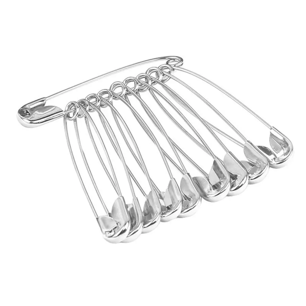 High Quality Multi-Size Safety Pins High Hardness Rust Proof Large Safety Pin Thickened Sewing Craft Safety Pin Crafts