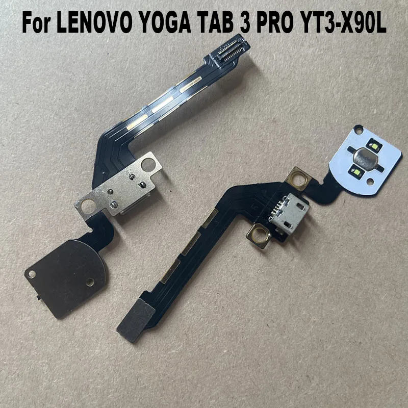 For Lenovo Yoga Tab 3 Pro 10.1 USB Charge Port Dock Plug Charger Board Connector Charging Flex Cable YT3-X90L YT3-X90F YT3-X90