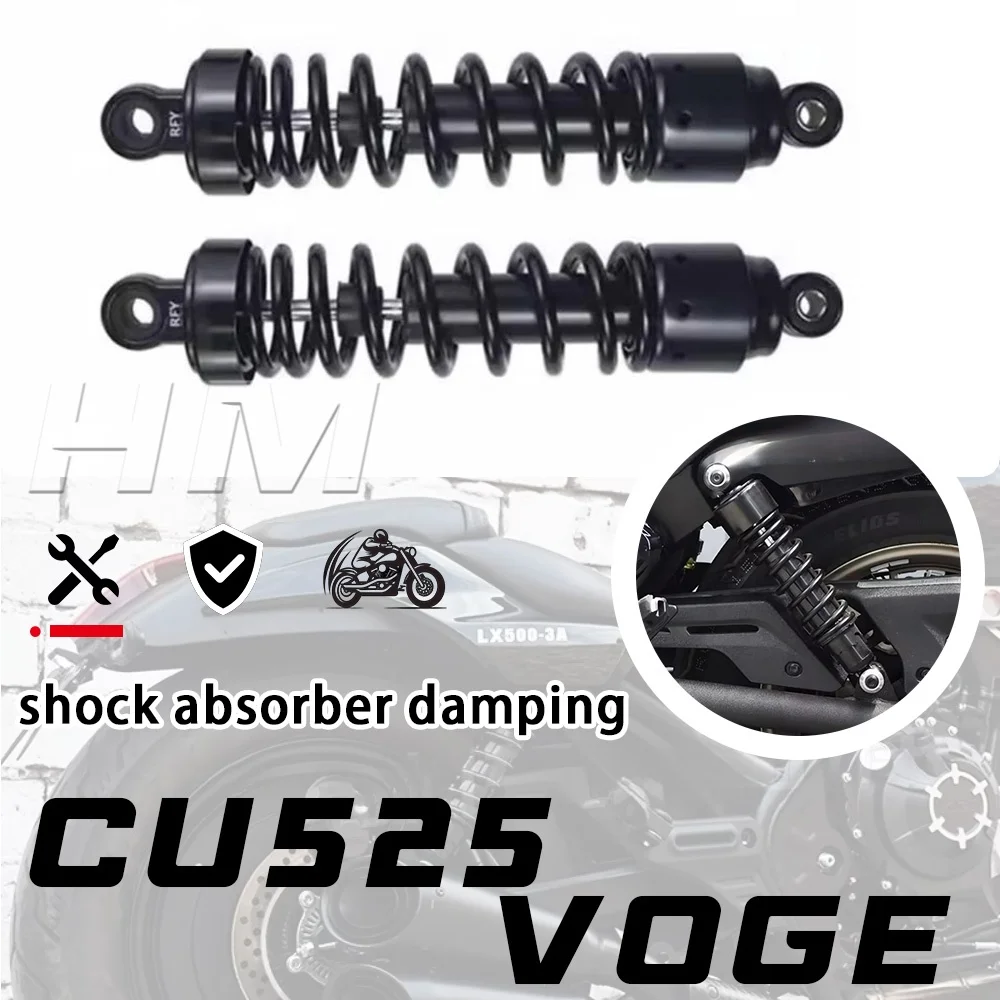 

For VOGE CU525 lowering body rear shock absorber damping adjustable soft and hard high rebound 525CU 525 cu 525cu