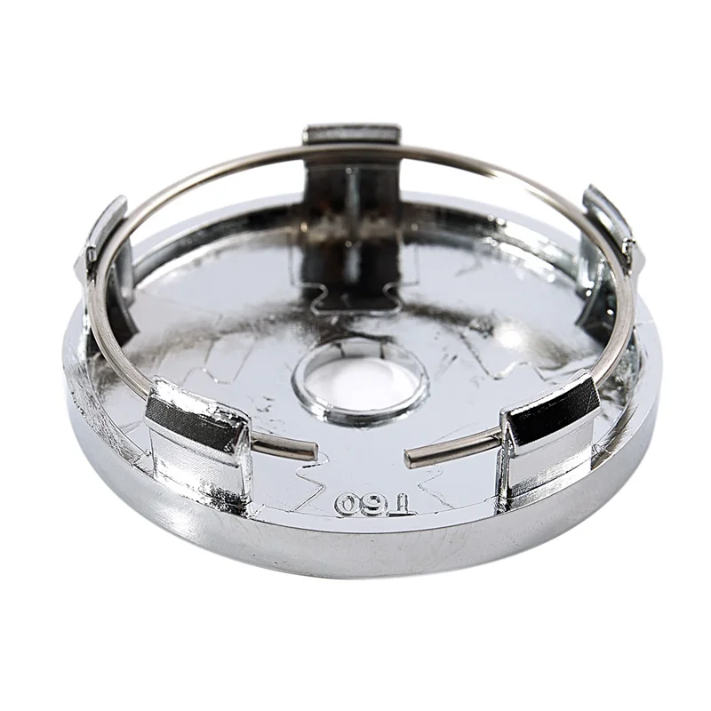 

Set Of 16 Chrome Wheel Center Hub Cap Universal Car Plastic 60Mm Tyre Trims-A93R