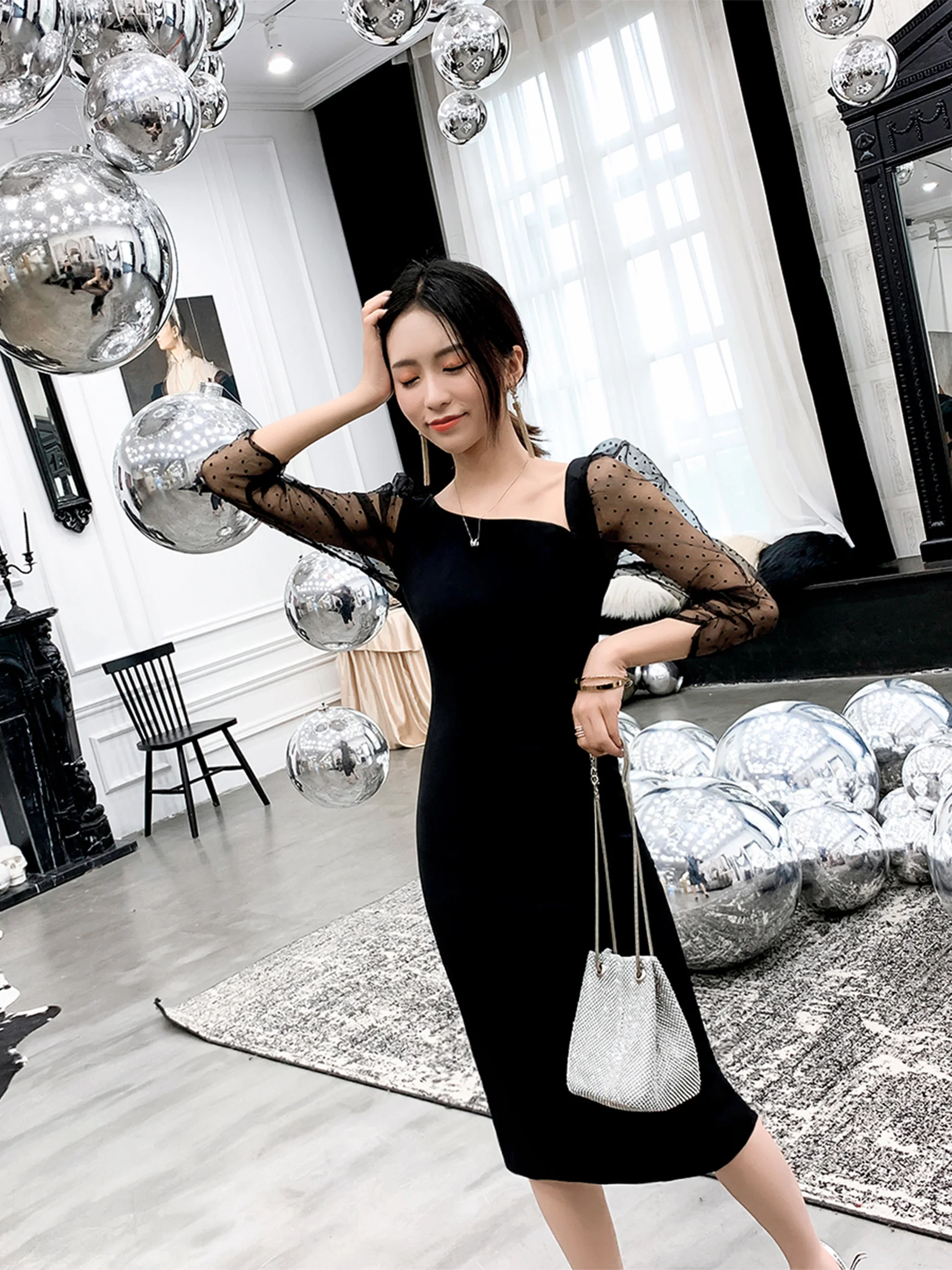 

Ele Evening Gown Women's New 2026 Par Ball Dr Handmade Flowers Korean Sle Polyester Fiber ort Skirt Dr