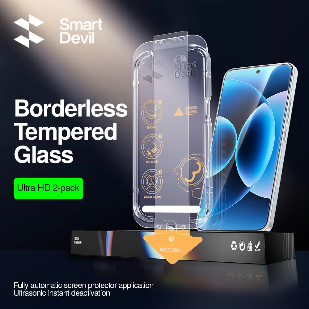 SmartDevil Tempered Glass Film for Xiaomi 17 Pro Max 17Ultra HD Screen Protector for Xiaomi 15 14 Clear with Auto Install Tool ﻿
