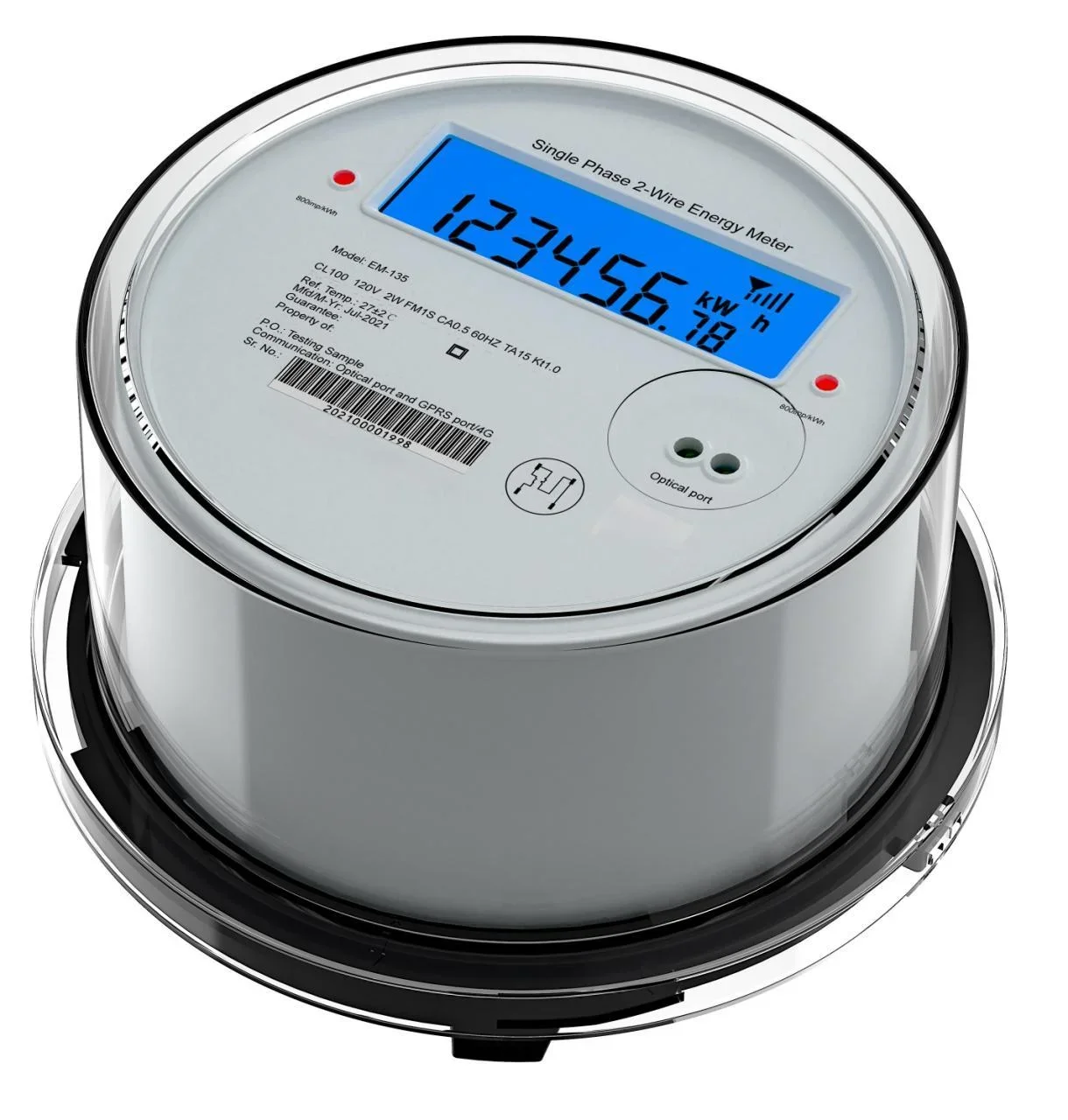 Three Phase ANSI Socket Energy Meter Electric Meter 9S 16S with Lorawan/NB/RS485