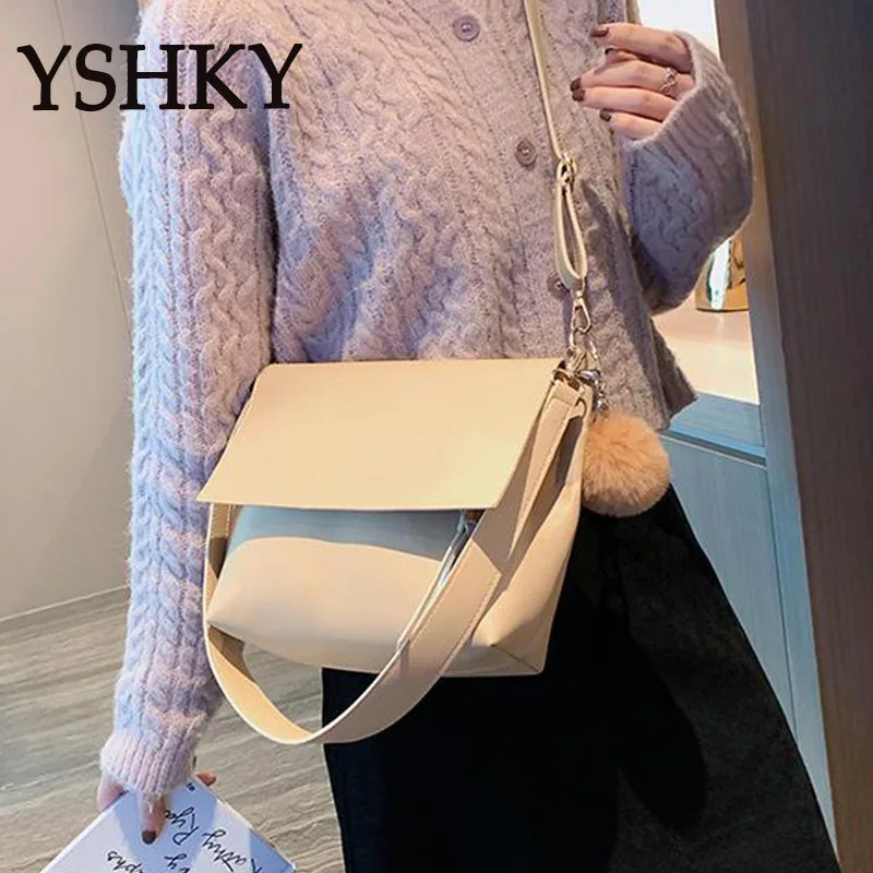 New shoulder Bag for 2023 women leather  Women\'s Handbags Fashion Large capacity casual handbag single shoulder crossbody bag