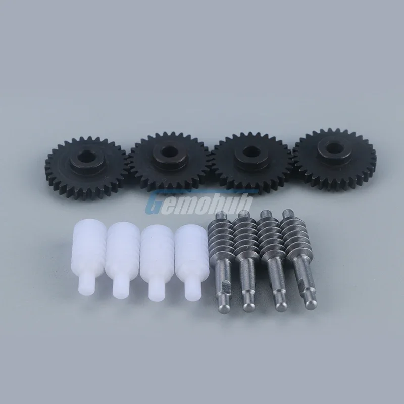 Gemohub 2-50pcs Car Power Folding Unit Mirror Actuator Gear 30T For Mazda 2 Demio MK4 CX-3/CX-4 MK1 metal plastics ROD WORM