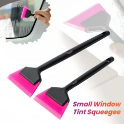 Plastic Long Handle Anti-Slip Car Glass Scraper Rubber Blade Windshield Wiper Window Cleaning Squeegee Car Wash Accessories