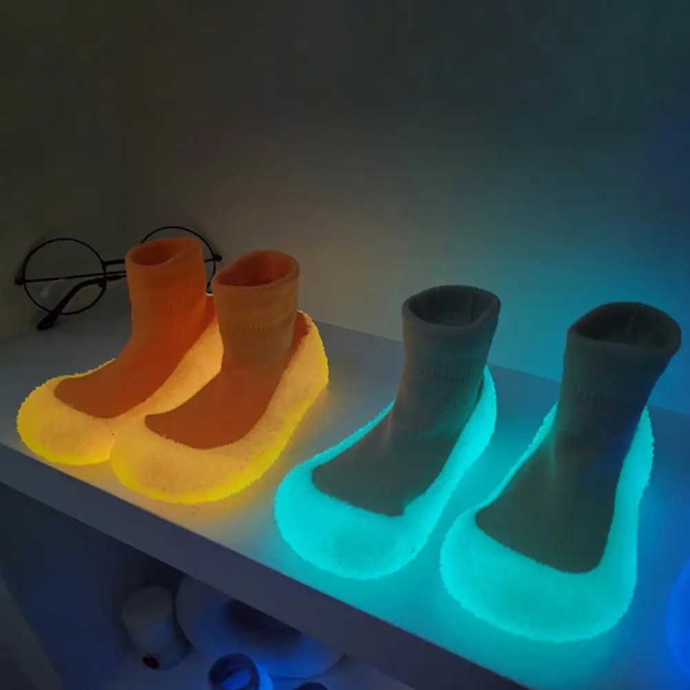 Luminous Women Yoga Shoes Glowing In The Dark Dance Shoes Waterproof Water Shoes Beach Shoes Sneakers Socks Sandal Flat Shoe