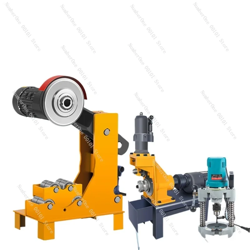 Fire pipe grooving machine Roller grooving machine Galvanized Iron Water pipe three-piece manual pipe cutting