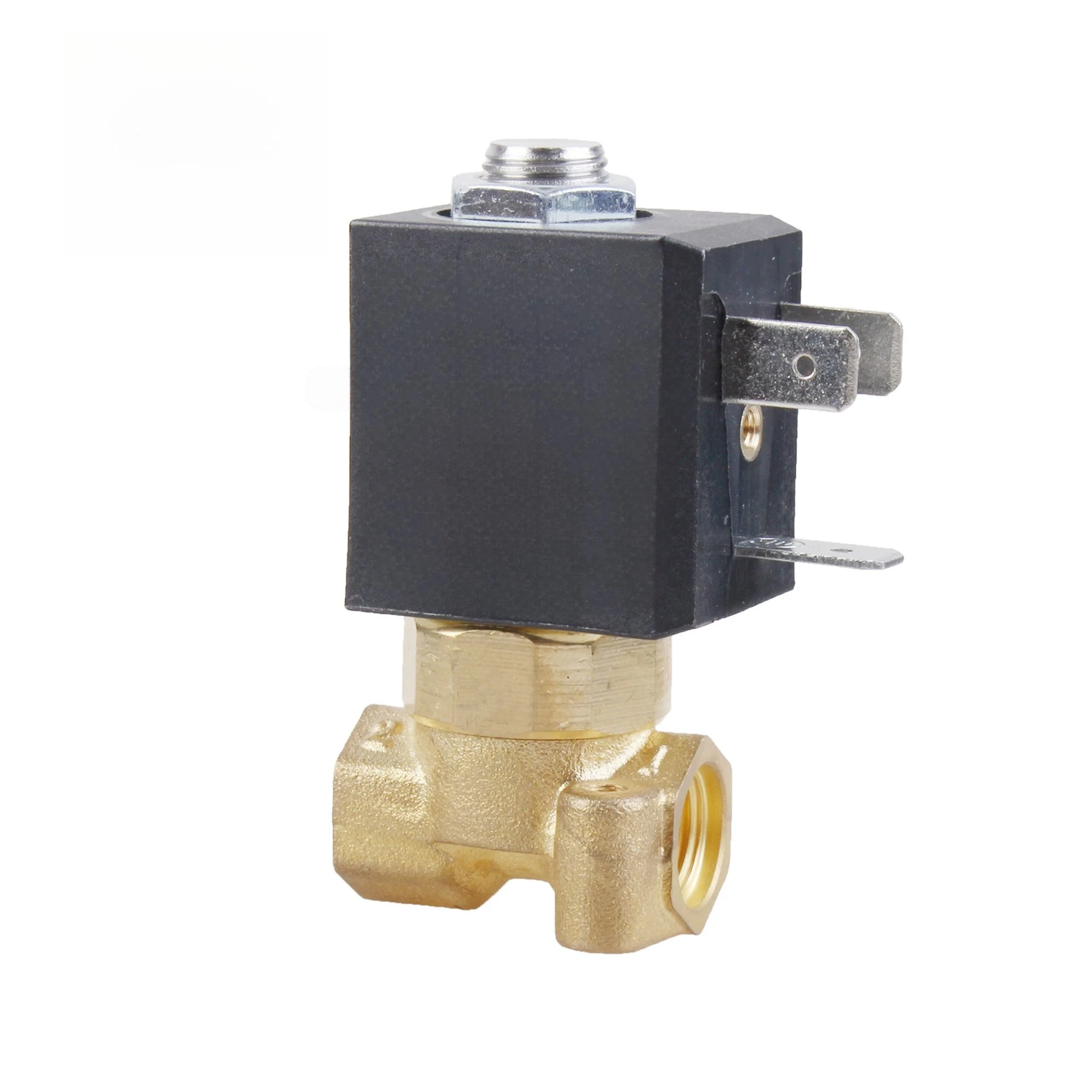 5515-08 Miniature direct-acting solenoid valve, straight brass zero leakage, coffee machine solenoid valve, import replacement