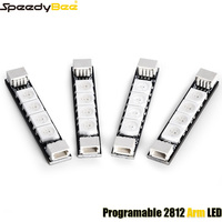 4pcs SpeedyBee Programable 2812 Arm LED Light Armlight 5V RGB For RC FPV Racing BWhoop Drone Quadcopter