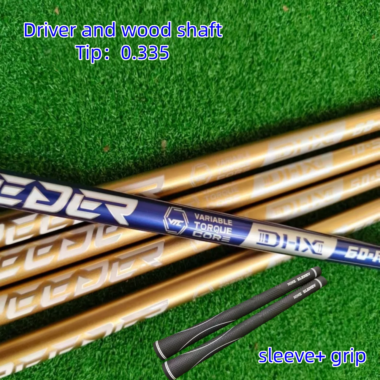 2026New Golf shaft NX golden/ NX purple  40/50/60/70 R/SR/S/X graphite shaft driver and wood shaft free assembly sleeve and grip