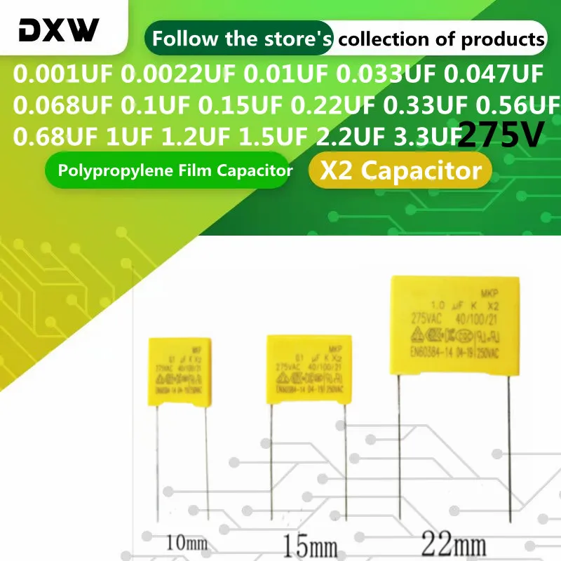 10Pcs/Lot X2 Capaci…