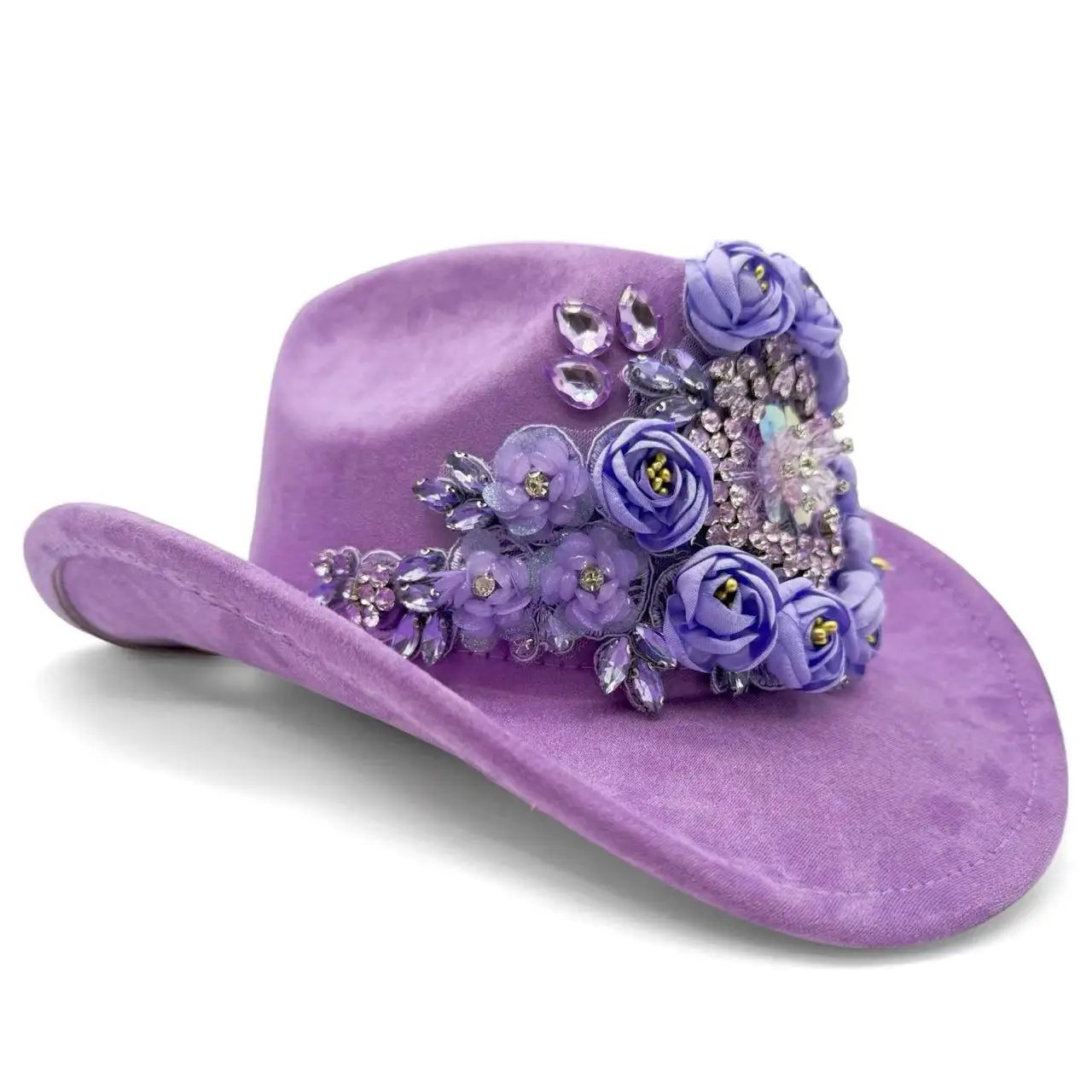 

HongLuan блестящая костюмная шляпа для взрослых и ковбойские шляпы со стразами для женщин, ковбойские аксессуары для косплея и кепка в стиле пастушки