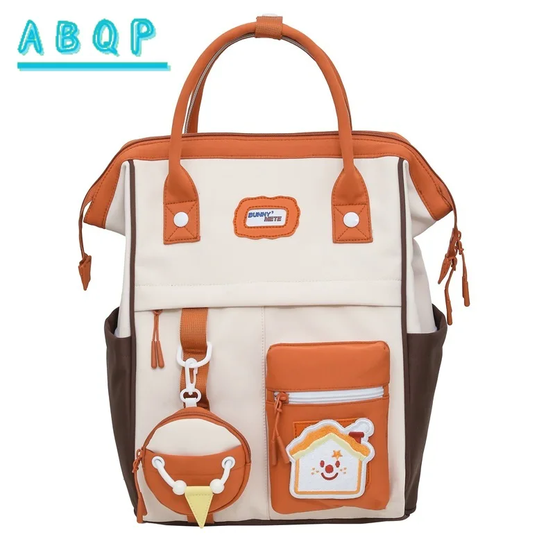 Diaper Bag Backpack Luxury Brand Cartoon Cute Baby Diaper Bag Backpack Large Capacity Multifunctional Fashion Portable Baby Bag