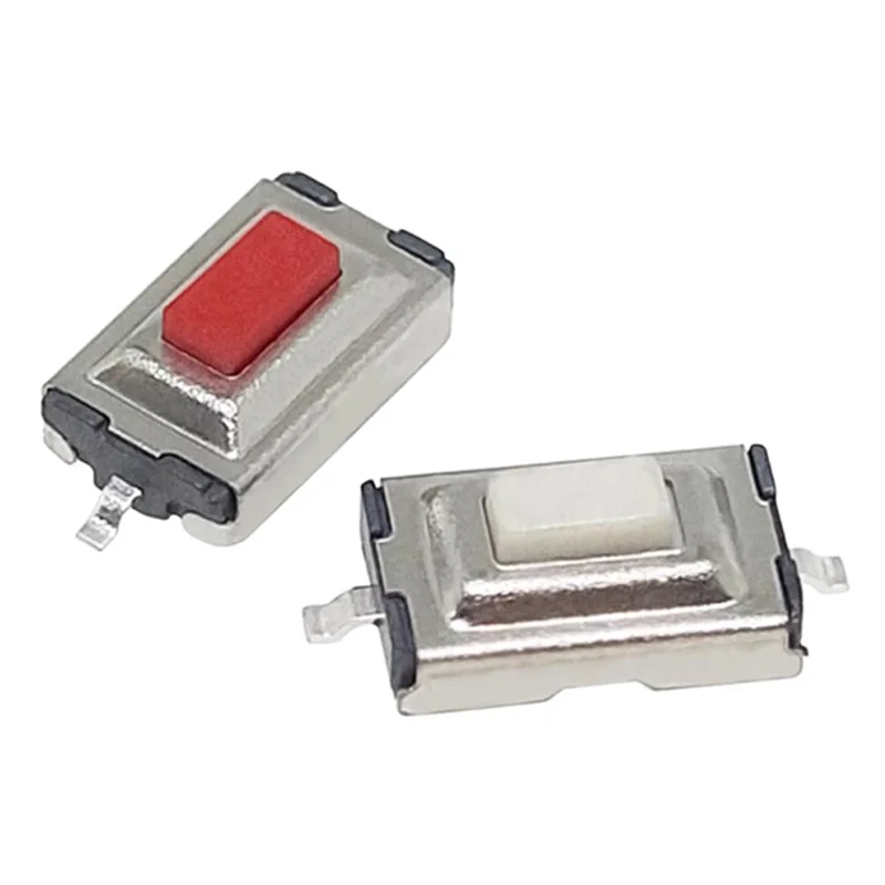 

100 шт. мини-переключатель 3x6x2,5 мм, двухконтактный кнопочный переключатель SMD, тактильный тактовый микропереключатель MB3/MB4, выключатель питания для планшетного ПК