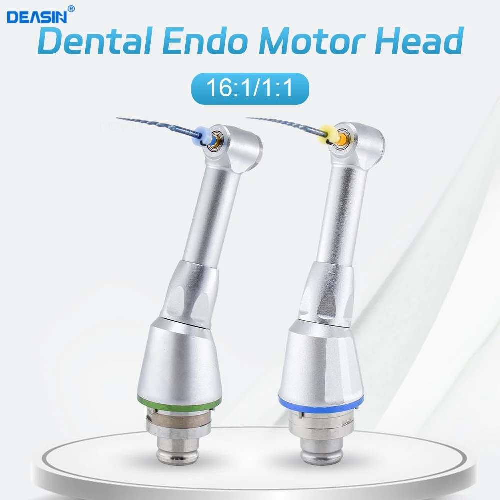 

Dental electric endo motor contra angle head push button 16:1/1:1 for hand/engine files for endodontic handpiece