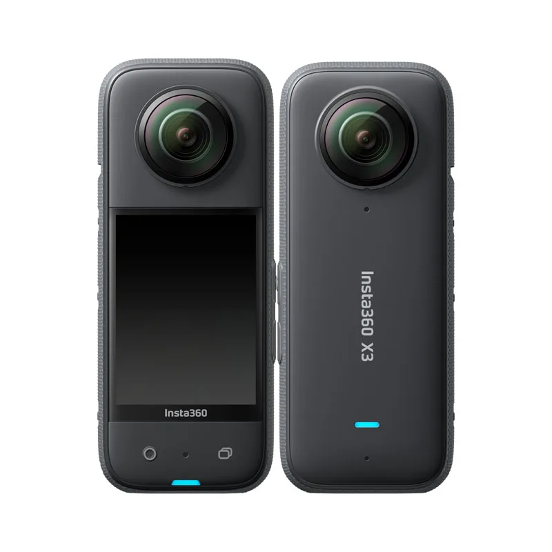 Insta360 X3 Wasserdicht mit 1/2"- und 48-MP-Sensoren, 5.7K- und 360° Active HDR-Video ° 72-MP-Foto und 4K-Einzelobjektiv – Detail 2