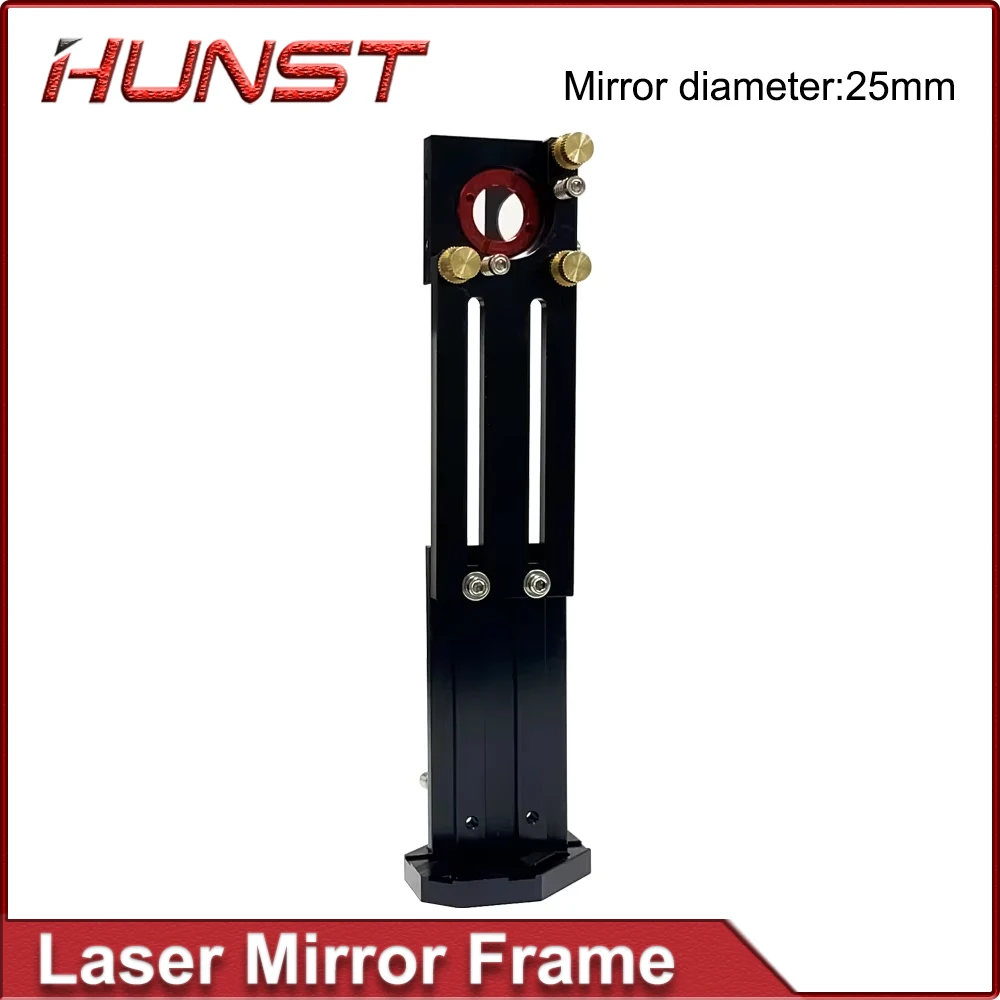 HUNST CO2 Optical Path Lens Mount 25mm Reflector Bracket All-in-one Bracket for Laser Engraving and Cutting Machines