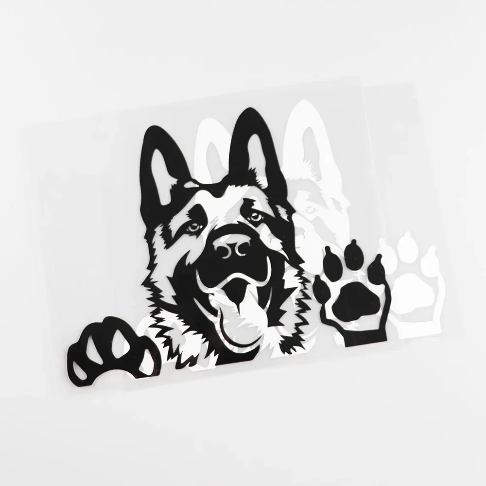 16cm Art Decal German Shepherd Dog Sticker Accessories Stickers on Motorcycle Decoration Personality, Car Products PVC Cute,