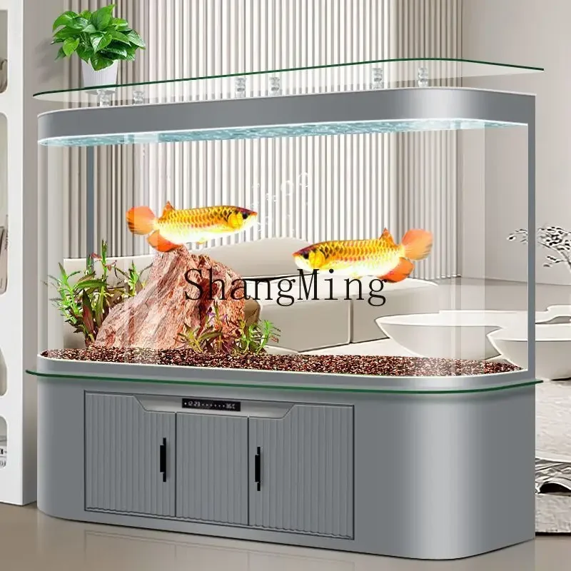 مرشح سفلي منزلي خالي من الماء لحوض السمك ذو الأرضية الكبيرة، غرفة معيشة جديدة متكاملة لخزان الأسماك