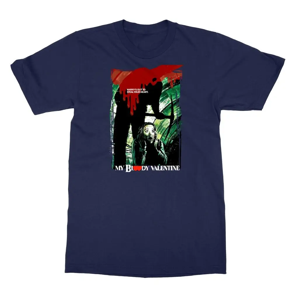 My Bloody Valentine 80s Horror Thriller Vintage Movie Men's T-Shirt