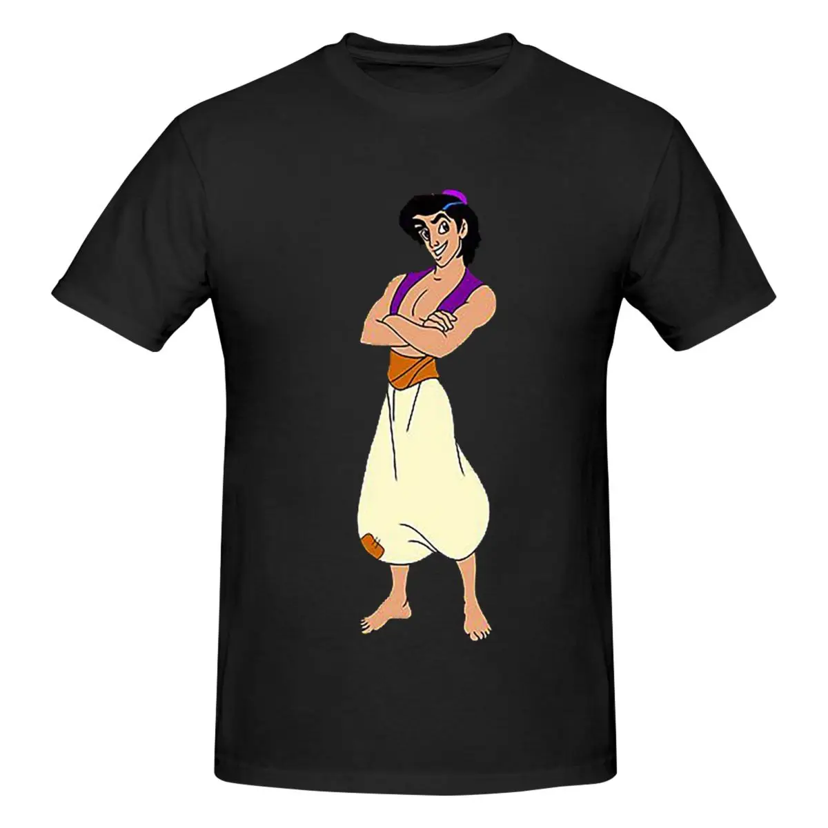 Aladdin T-Shirt for Men Cotton Oversized T Shirts Men's Short Sleeve O-Neck Summer Clothes Tops S-6XL