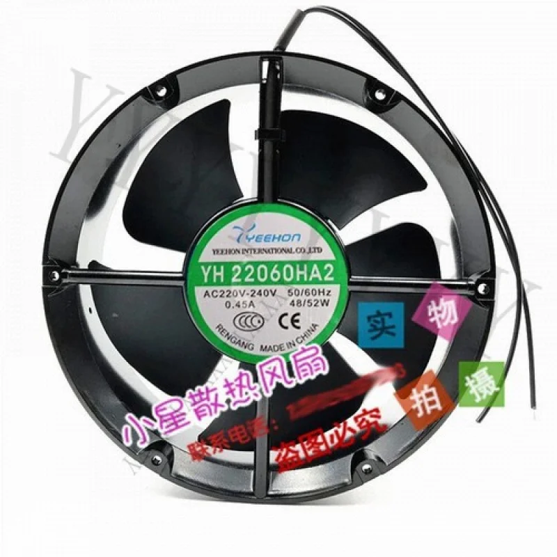 

Y+YEEHON axial flow fan YH22060HA2 220V 48/52W AC cooling fan
