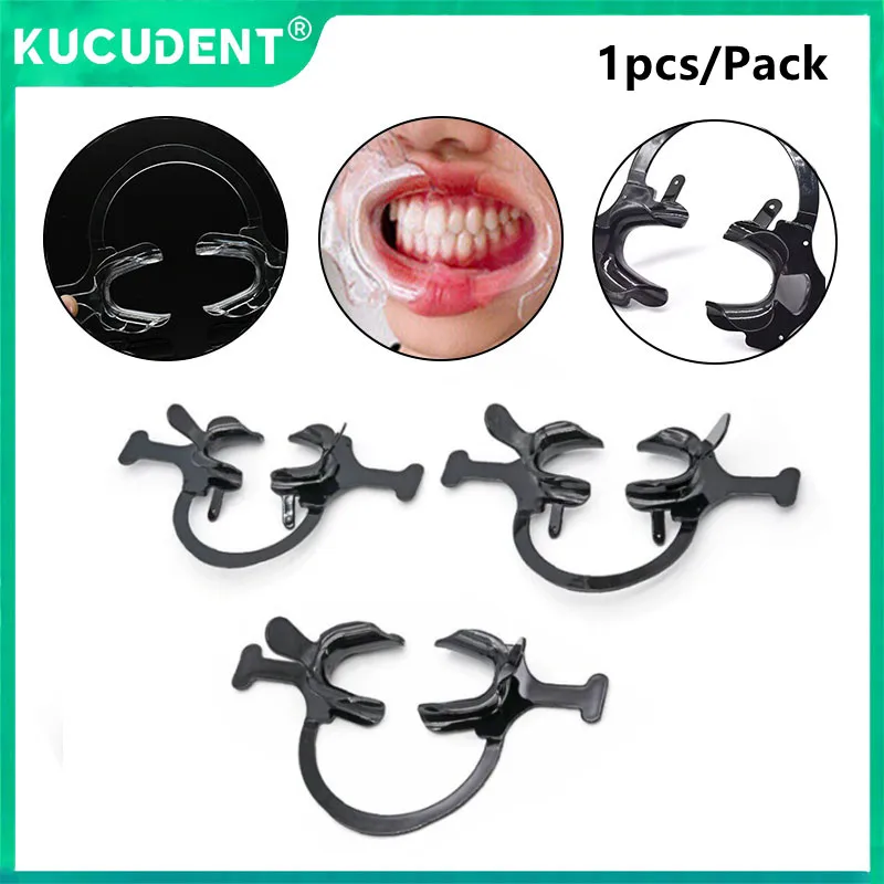 

1pc Dental Cheek Retractor Orthodontic Mouth Opener C Shape Lateral Open Dentistry Tooth Intraoral Lip Spreader Treatment Lab