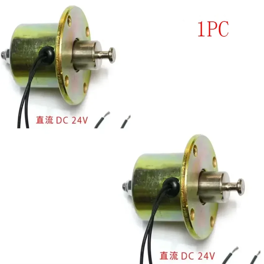 1pc Solenoid Valve Double-Column Scissor Lift Top Car Shelf Safety Lock DC24V