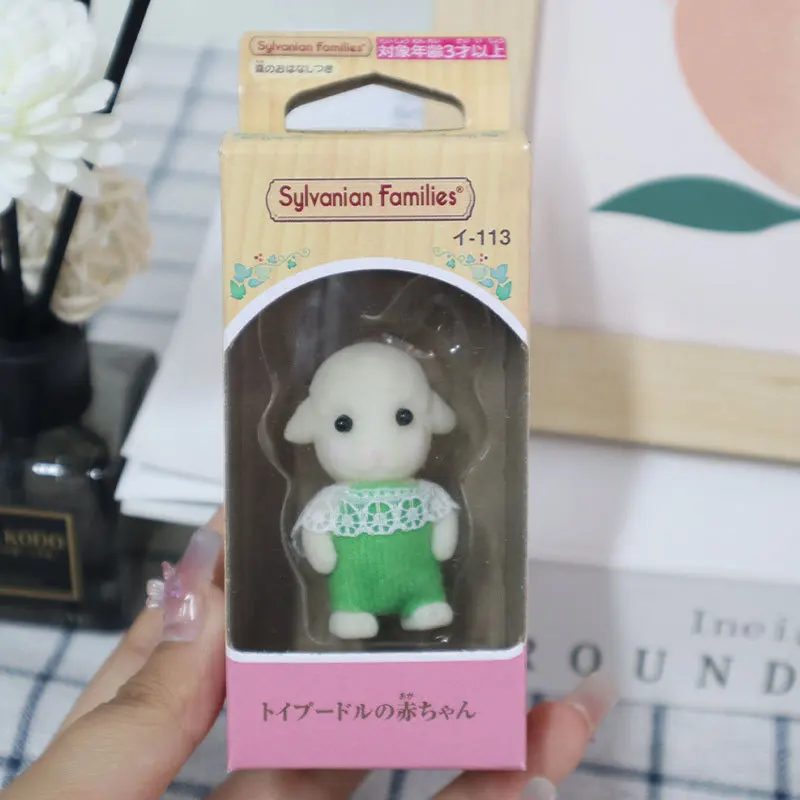 In stock Forest Elephant Poodle Sheep Animal Character Series Desktop Ornaments Miniature Accessories Home Gifts