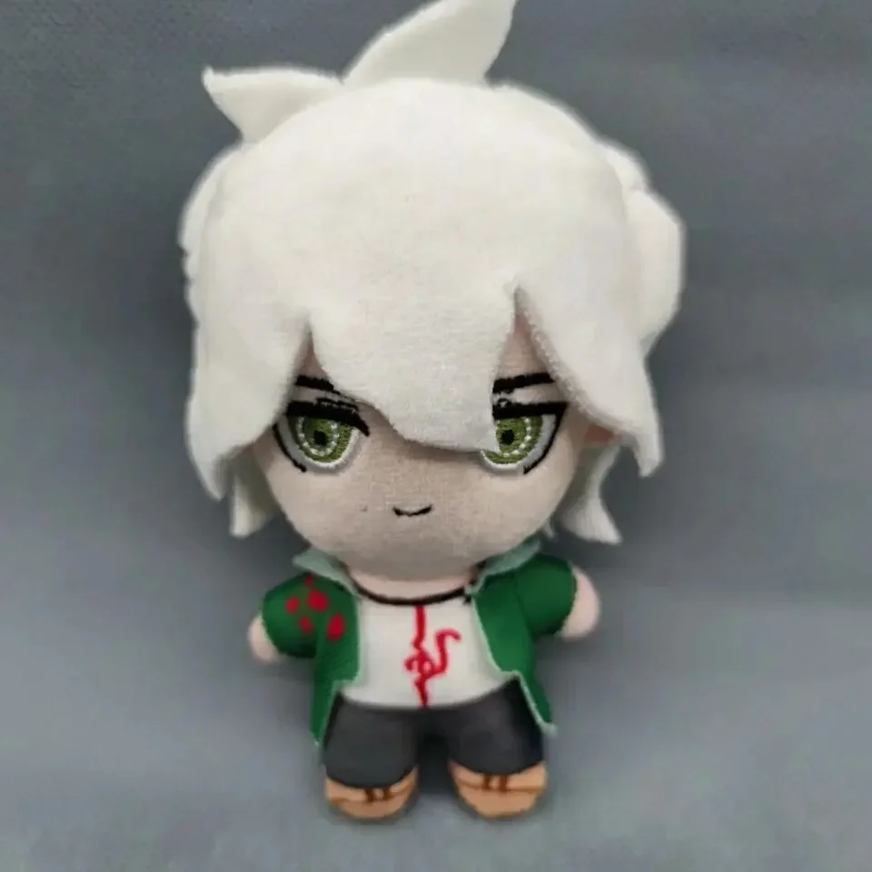 Komaeda Nagito Anime Role Cute Doll Cosplay Soft Body Cotton Padding 13CM Plushie Pendant Backpack Keychain Gift