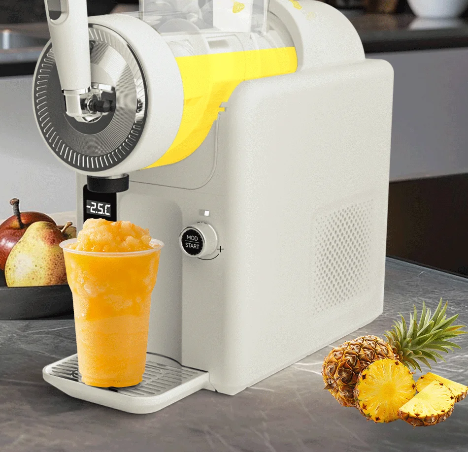 

Homemade Ice Cream Maker Soft Slushie Machine for Frozen Drinks Factory Price for Household Use