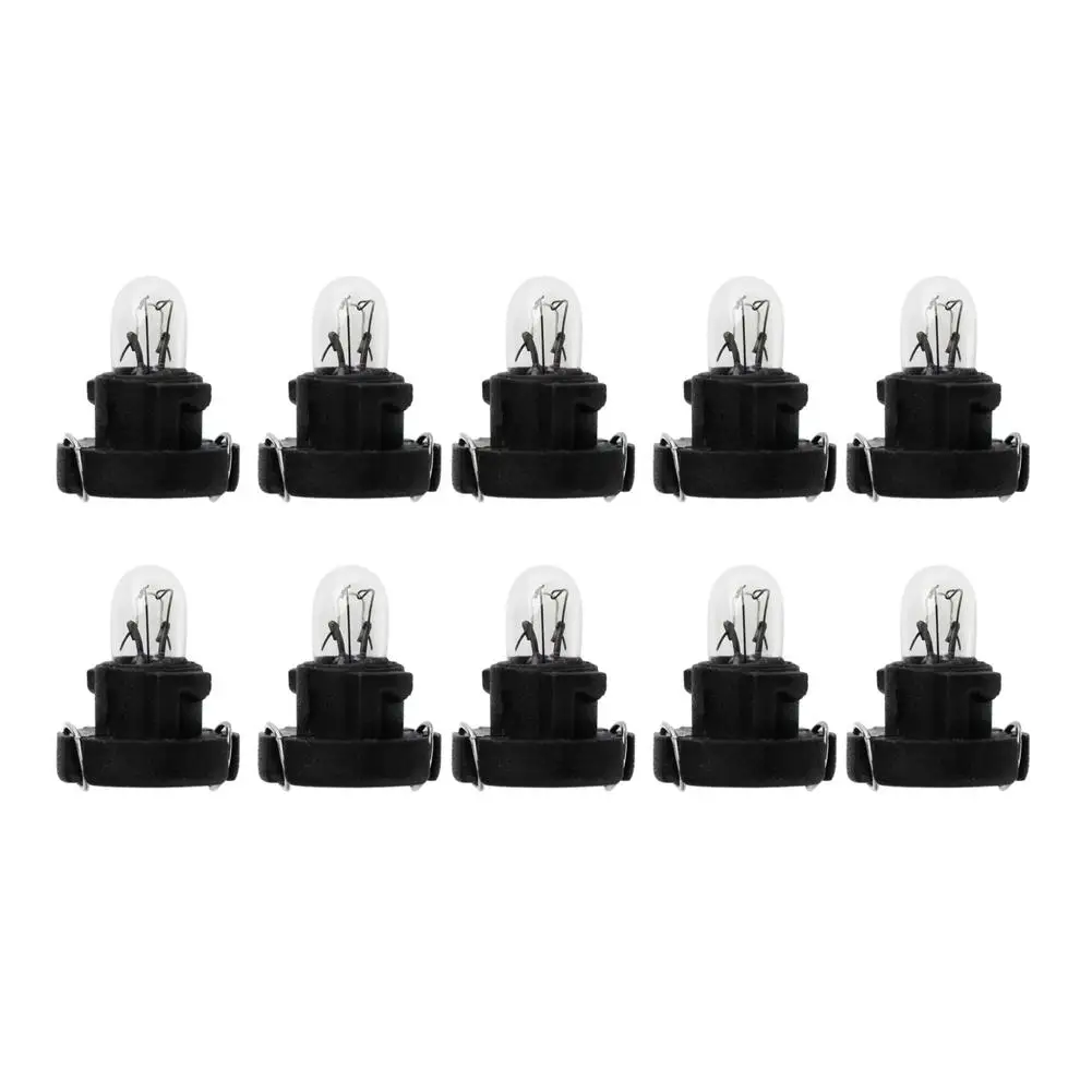

20Pcs T3 LED 12V Car Interior Instrument Light Bulbs Dashboard Lamps(Black)