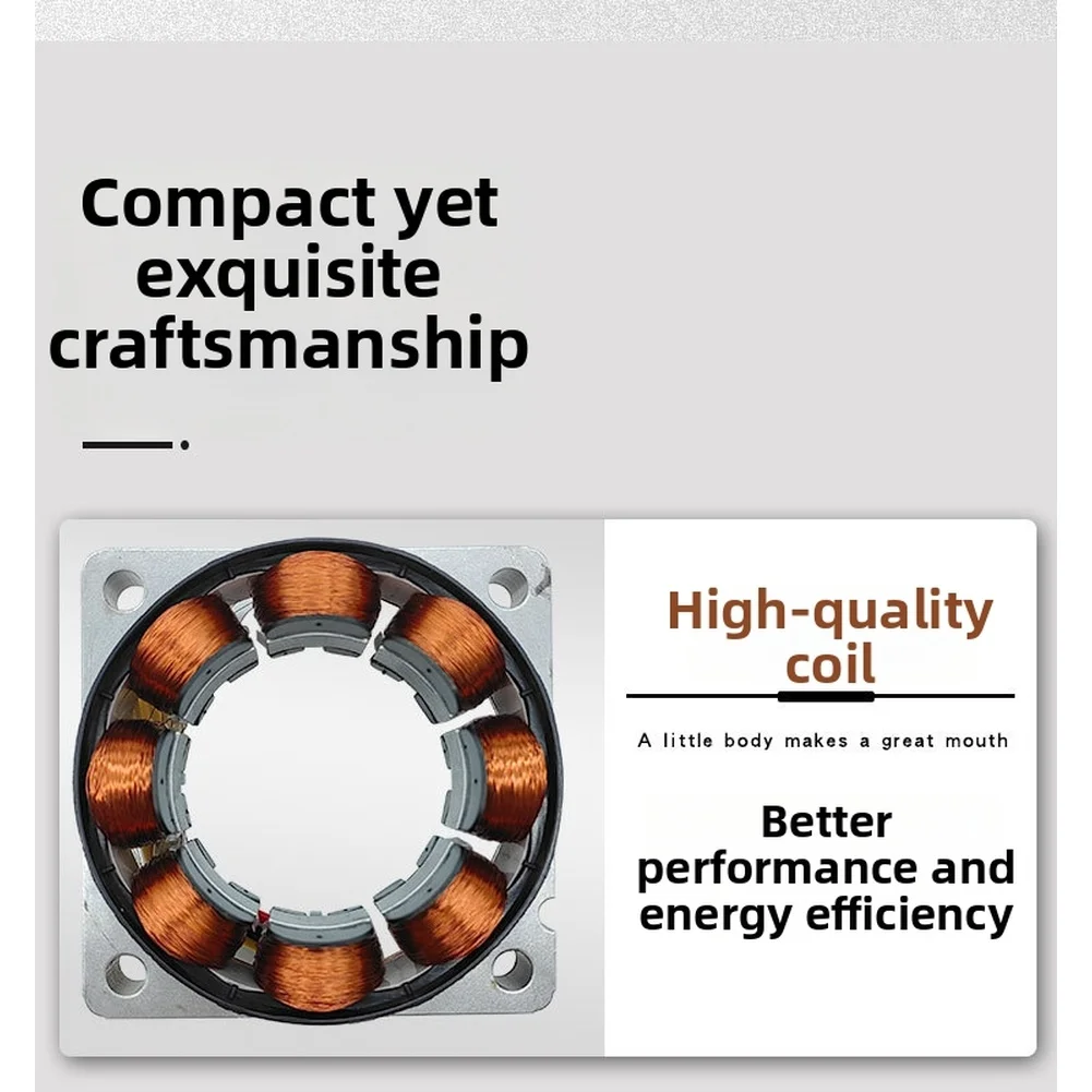 45W Copper Core Fan Motor For 33/40cm Table Rotary Fans, Quiet Efficient Heat Dissipation Rotary Fan Accessory