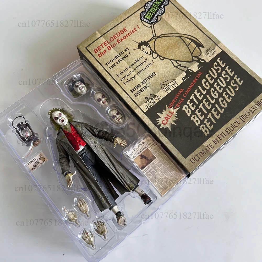 NECA Figura Betelgeuse the Bio Exorcist Ultimate Action Figure Modello Giocattoli da collezione Decorazione della stanza mobile