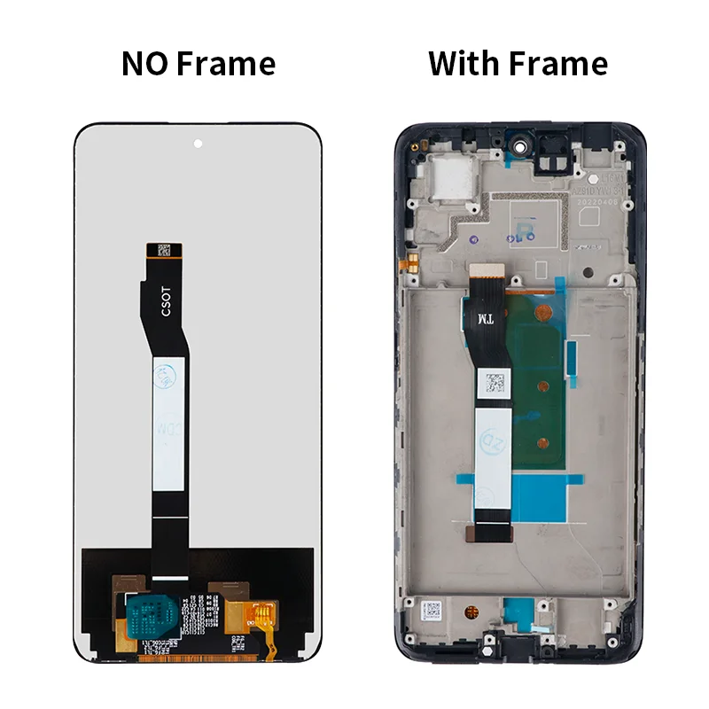 6.6inch Redmi Note 11 T Pro/Redmi K50i/ POCO X4GT/Note 11 T Pro+/Note 12 T Pro LCD Display Touch Screen Digitizer Assembly