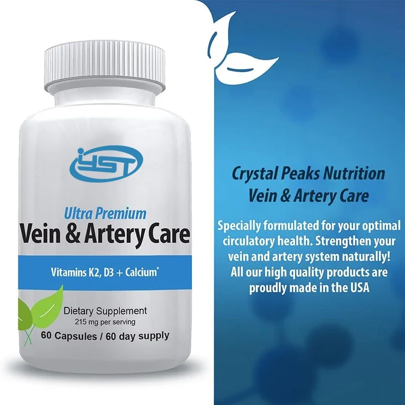 Nutritional Venous and Arterial Care - Male and Female Supplements - Circulation and Venous Support - Supporting Skeletal Health