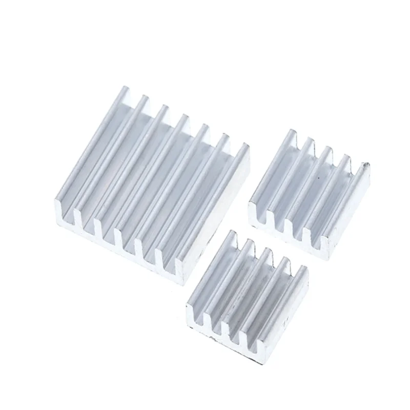 10Pcs Aluminum Radiator Heatsink Computer Heat Sink Cooler For 3D Printer Stepper Motor Driver Electronic Chip IC Raspberry Pi