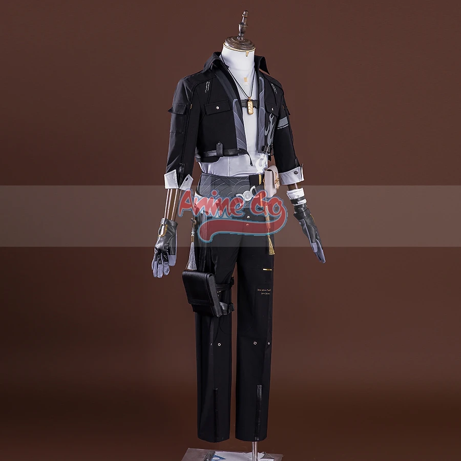 WUTHERING WAVES-Costume de Cosplay Rover pour Homme, Ensemble Uniforme pour Halloween, Py Play, C09135