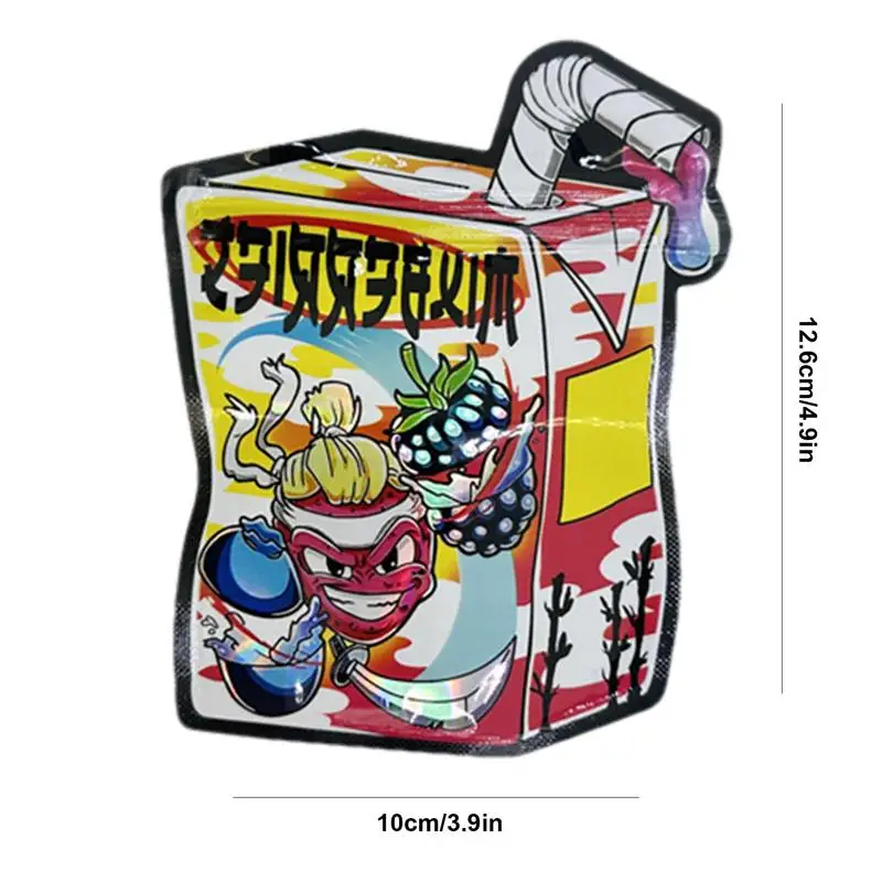 Gummies Bags Special Shape Bag Laser Special Wrapped Bags Cartoon Pattern Wrapped Bags For Food Storage For Party Favor